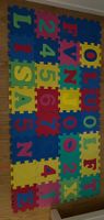 Puzzlematte Spielmatte farbig