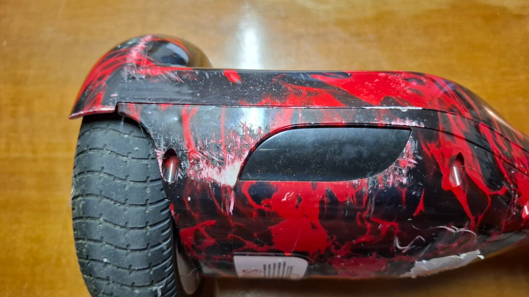 Hoverboards: Hoverboard FLAMES rot-schwarz gebraucht – Gebraucht aus Murten von Cheri23 2
