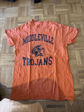 T-shirt Middleville Trojans orange taille 10-12ans