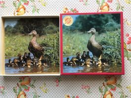 Penelope Holz Puzzle Enten Familie