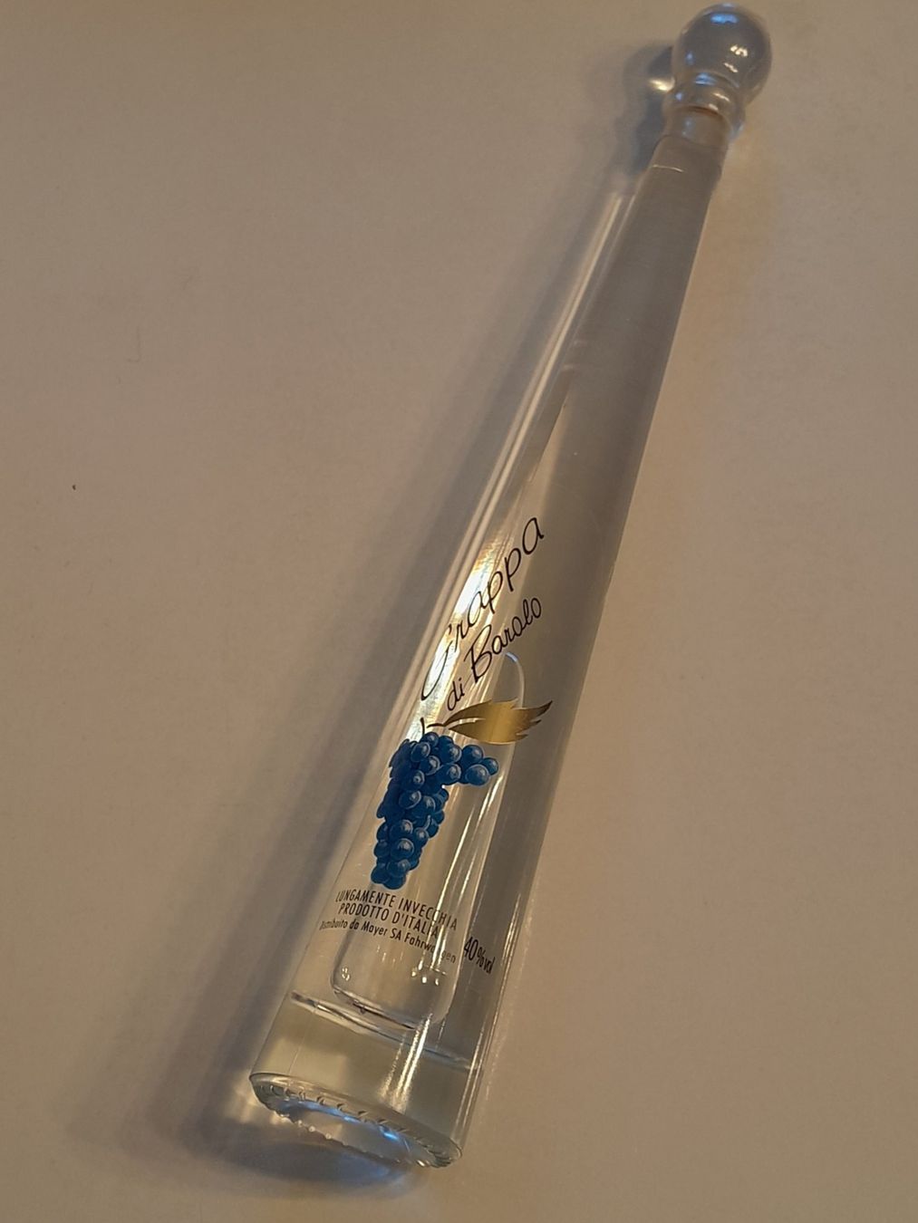 Bevande alcoliche: GRAPPA - "HERBIE" (10cl / 40% vol) GLASFLASCHE, BLECH-KÄFER – Nuovo e nell'imballaggio originale da Gelterkinden venduto da Tri-Tra-Trallala 5