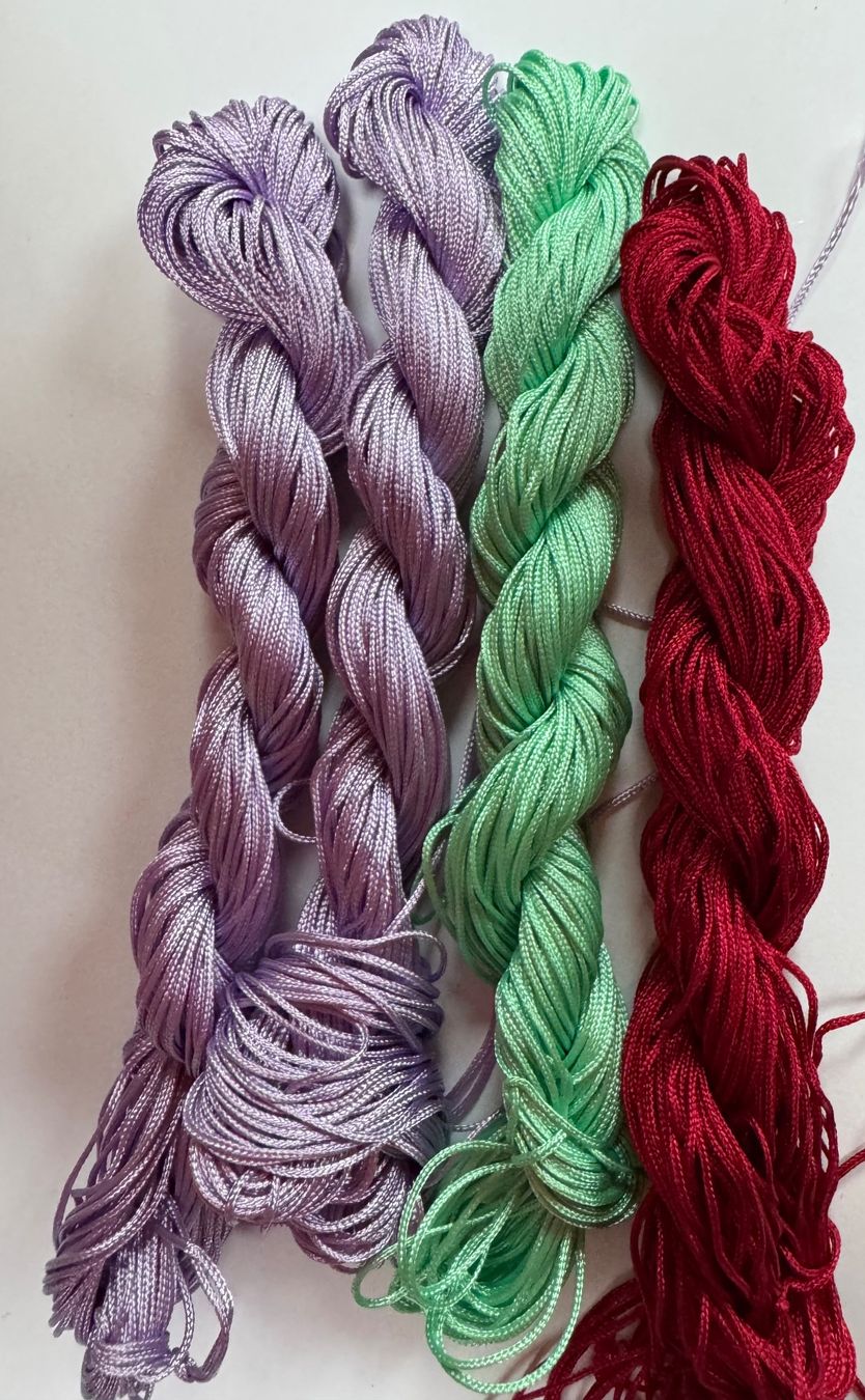 Kit bricolage: 4 x Garn  Armbändeli Knüpfen Makramee Weben   TOP Farbe – Nuovo e nell'imballaggio originale da Leuggern venduto da unico10 7