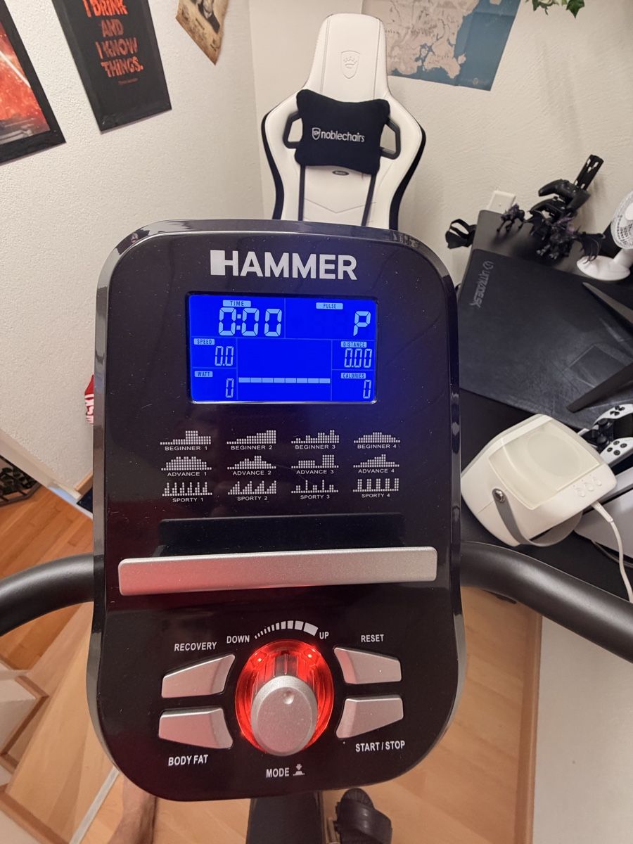 Hometrainer: Hammer Ergometer XT6 BT – Usato da Uster venduto da KingZimmi 2