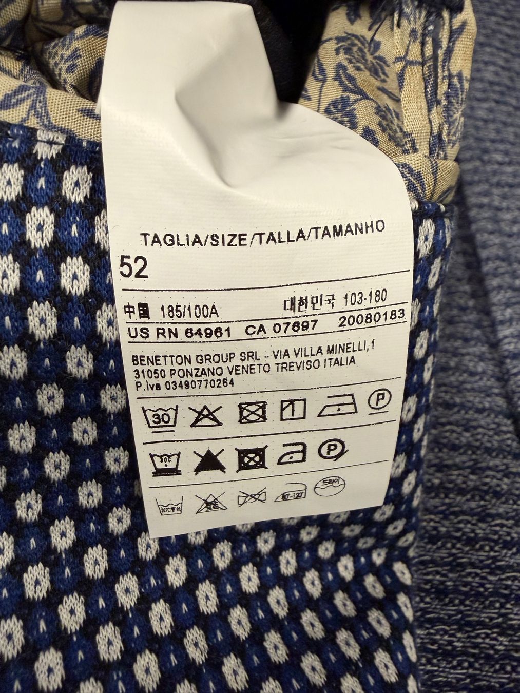 Sisley Giacche: Herrenjacke – Usato da Grellingen venduto da syno28 4
