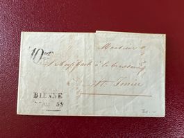 1 enveloppe datée mai 1858 selon photos