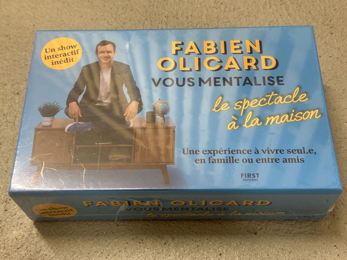 Spiele: Spectacle interactif Fabien Olicard "Vous Mentalise"  – Neu und originalverpackt aus Zürich von Marcouyou