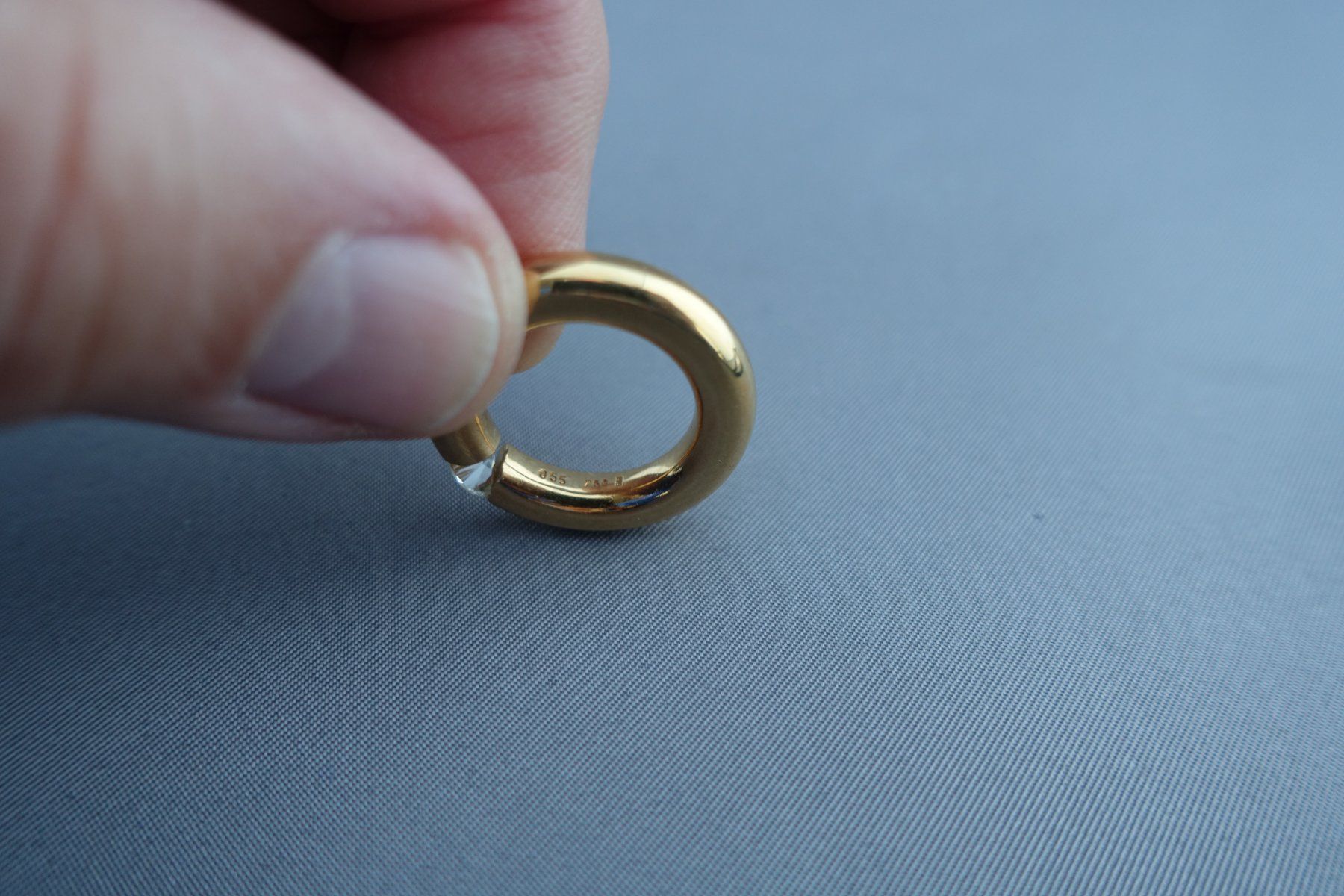 Anelli: Pneuring massiv 18 kt. Gelbgold – Usato da Kilchberg ZH venduto da dnalor11 4