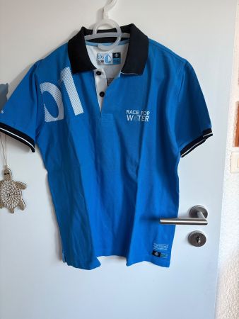 Polo TBS bleu "Race for Water"