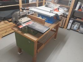 Tischfräse mit Hobelmaschine Inca
