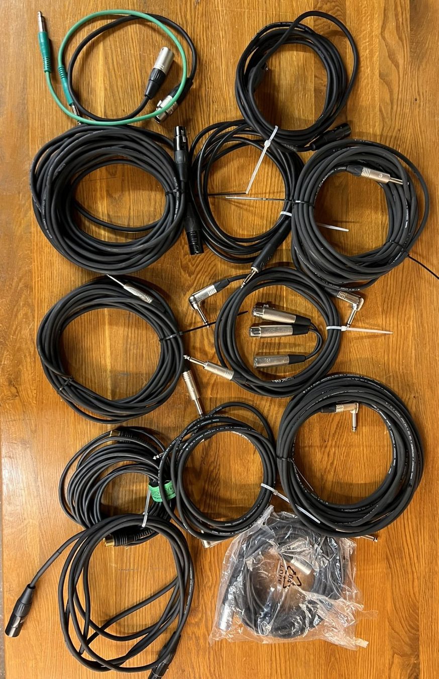 Cavi: Diverse Audiokabel, XLR, Klinke – Usato da Amriswil venduto da BelaFarinRod