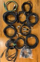 Diverse Audiokabel, XLR, Klinke