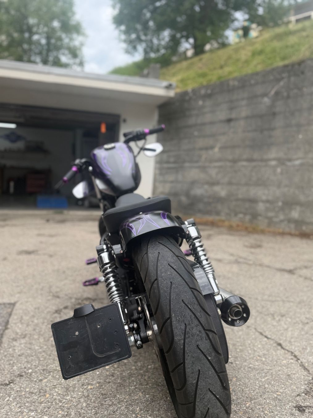 Harley-Davidson Chopper: Harley Davidson forty eight 2012 – Usato da Le locle venduto da Todesch 2