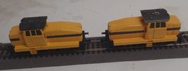 Märklin H0 - 2x Diesel-Lok gelbe DHG 500 / Art. 3080 Bastler