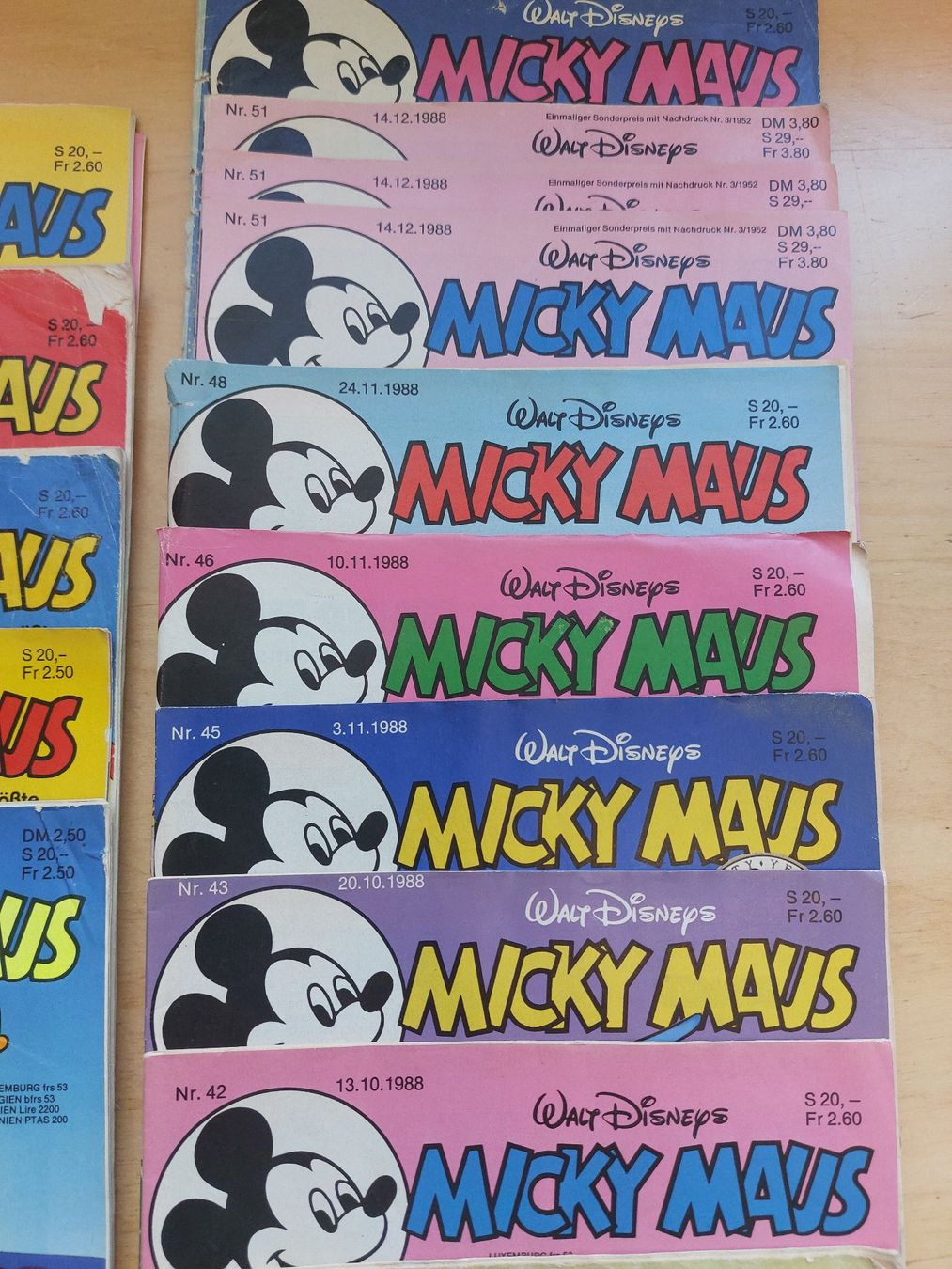 Comics: 22 MICKY MOUSE - 1988 – Gebraucht aus Gipf - Oberfrick von Esnoopy 3