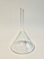 Trichter Glas, neue und unbenutzt