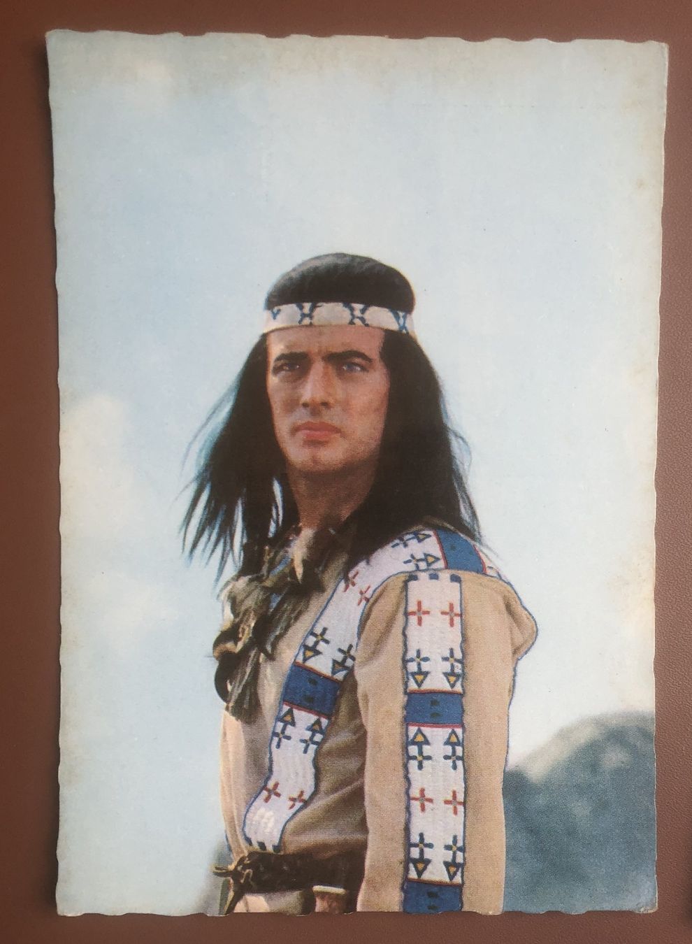 Ansichtskarten: 9 Filmpostkarten Winnetou 1 – Gebraucht aus Erlinsbach SO von Elmslie 1