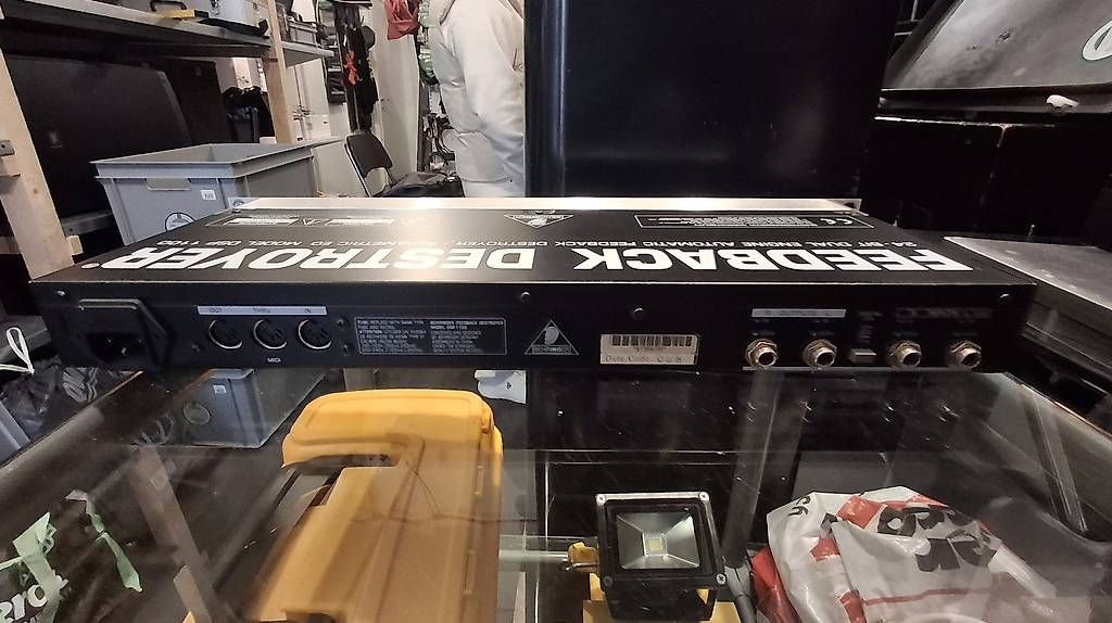 Egaliseurs: BEHRINGER Feedback Destroyer Pro DSP1100 – D'occasion à Locarno par ute_5qq8 1