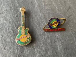 Sammlerstücke 2 Pins Hardrock Café Las Vegas und San Francis