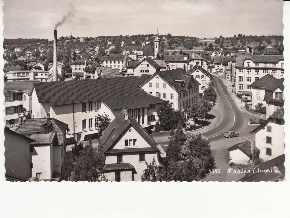 Ansichtskarten: Wohlen 1956 – Gebraucht aus Bürglen TG von StampGraf