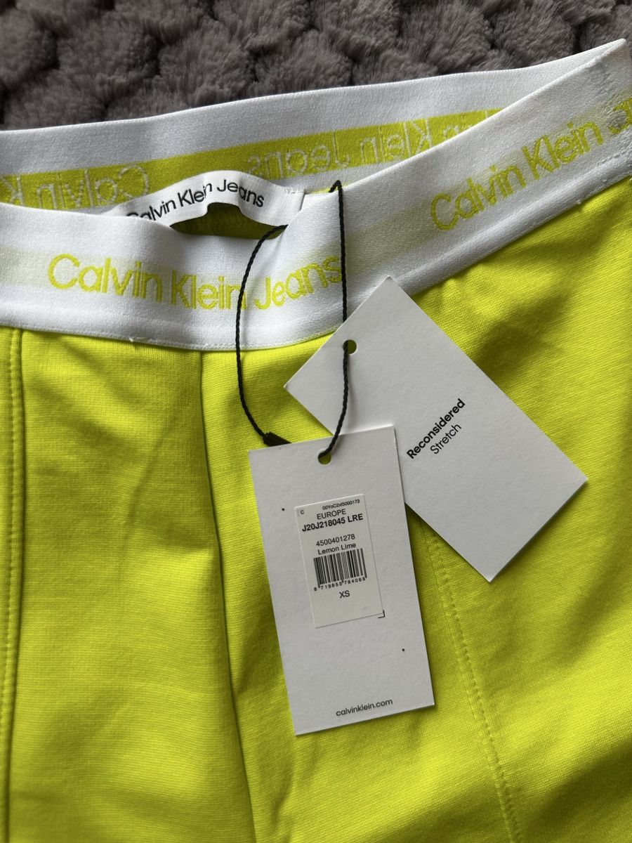 Calvin Klein Pantaloni: Neon CK Shorts, Gr. XS – Nuovo e nell'imballaggio originale da Schaffhausen venduto da Nadiuna 1