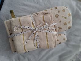 Backhandschuh / Geschirrtuch NEU Christmas