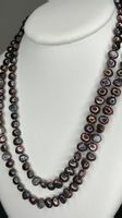 Collier en perles de culture super éclat de couleur créateur