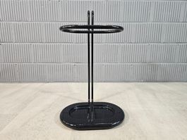Bauhaus 1980 Design Umbrella Stand black Stock-Schirmständer