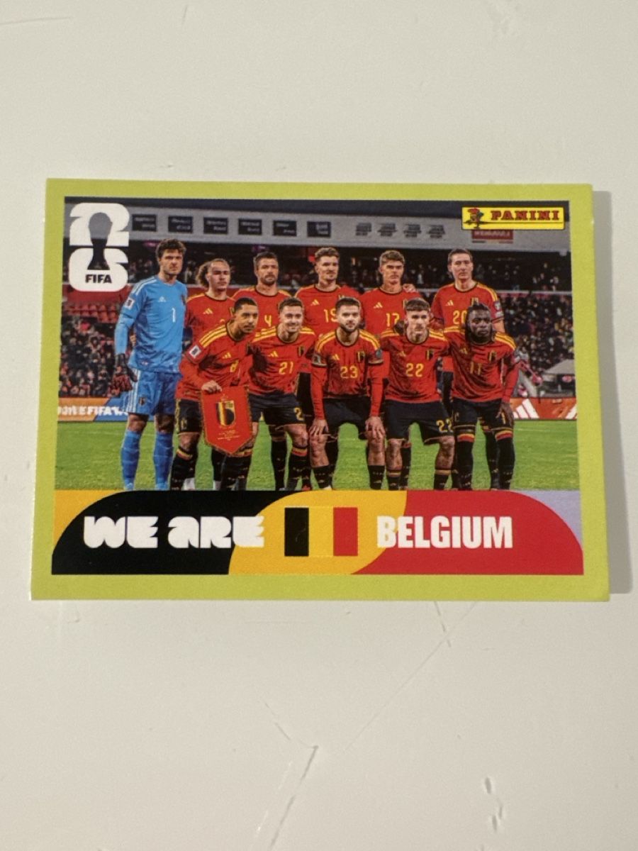 Panini Carte collezionabili: Panini 2026 Belgien BEL13 – Nuovo (secondo la descrizione) da Bern venduto da akl_sy9s
