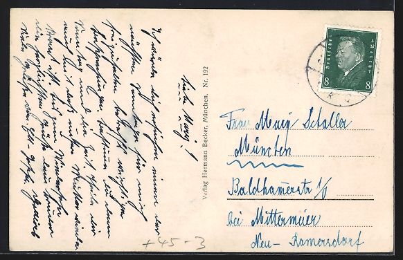 Cartoline postali: Gauting, Ortsansicht aus der Vogelschau  – Usato da Berlin venduto da bartko-reher 1