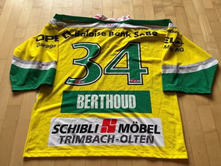 EHC Olten Vintage Gameworn Trikot Jersey 2002/03