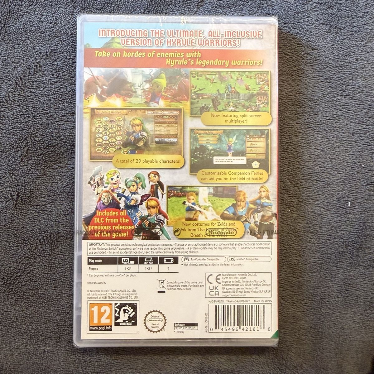 Nintendo Spiele: SEALED! Hyrule Warriors - Nintendo Switch – Neu und originalverpackt aus Territet von fil_5jwk 1