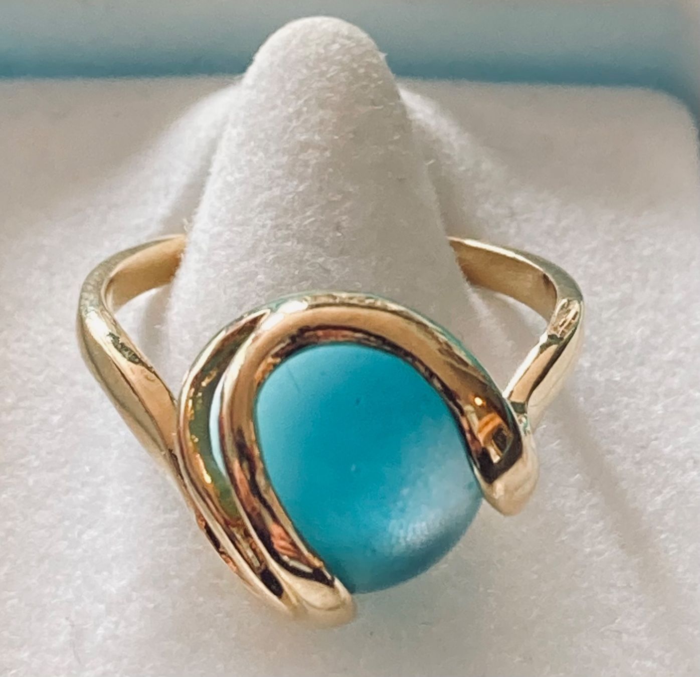 Anelli: Bague en argent plaqué or pierres interchangeables – Nuovo e nell'imballaggio originale da Genève venduto da ct_fqr8 3