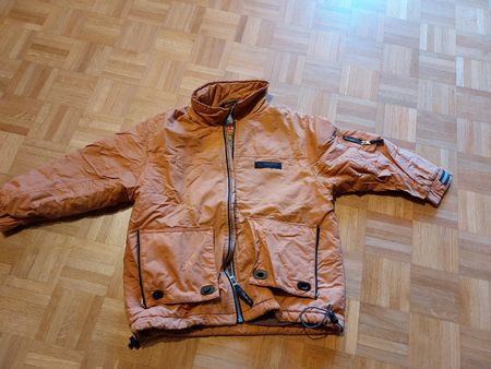 Camaro Jacke, Gr. 134, Orange, zum austragen!