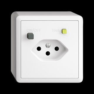 Feller Spine: Feller AP Fehlerstrom-Schutzsteckdose Typ 13 10A 30mA – Nuovo e nell'imballaggio originale da Villmergen venduto da Elektro-Mueller