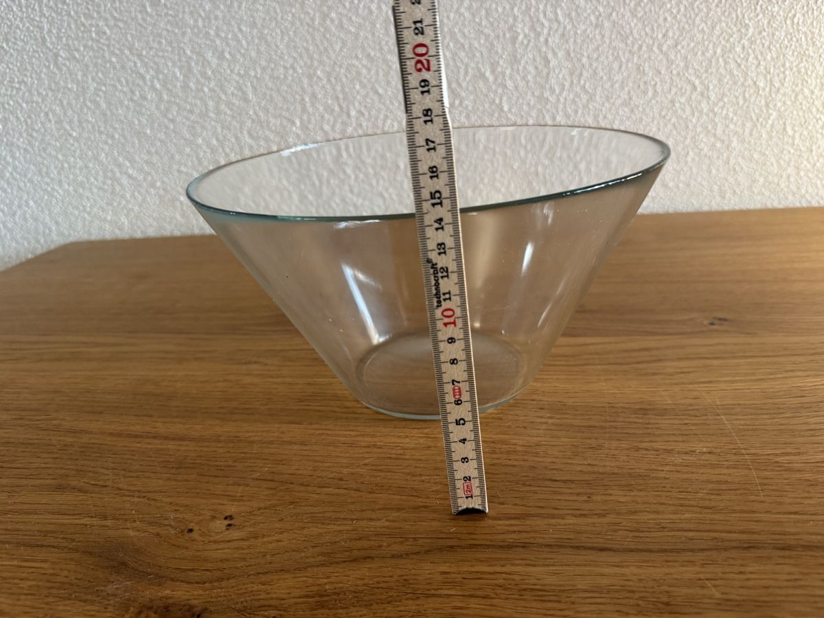 Ciotole: Glasschale transparent Durchmesser 27cm – Usato da Zug venduto da fpv.stef 1