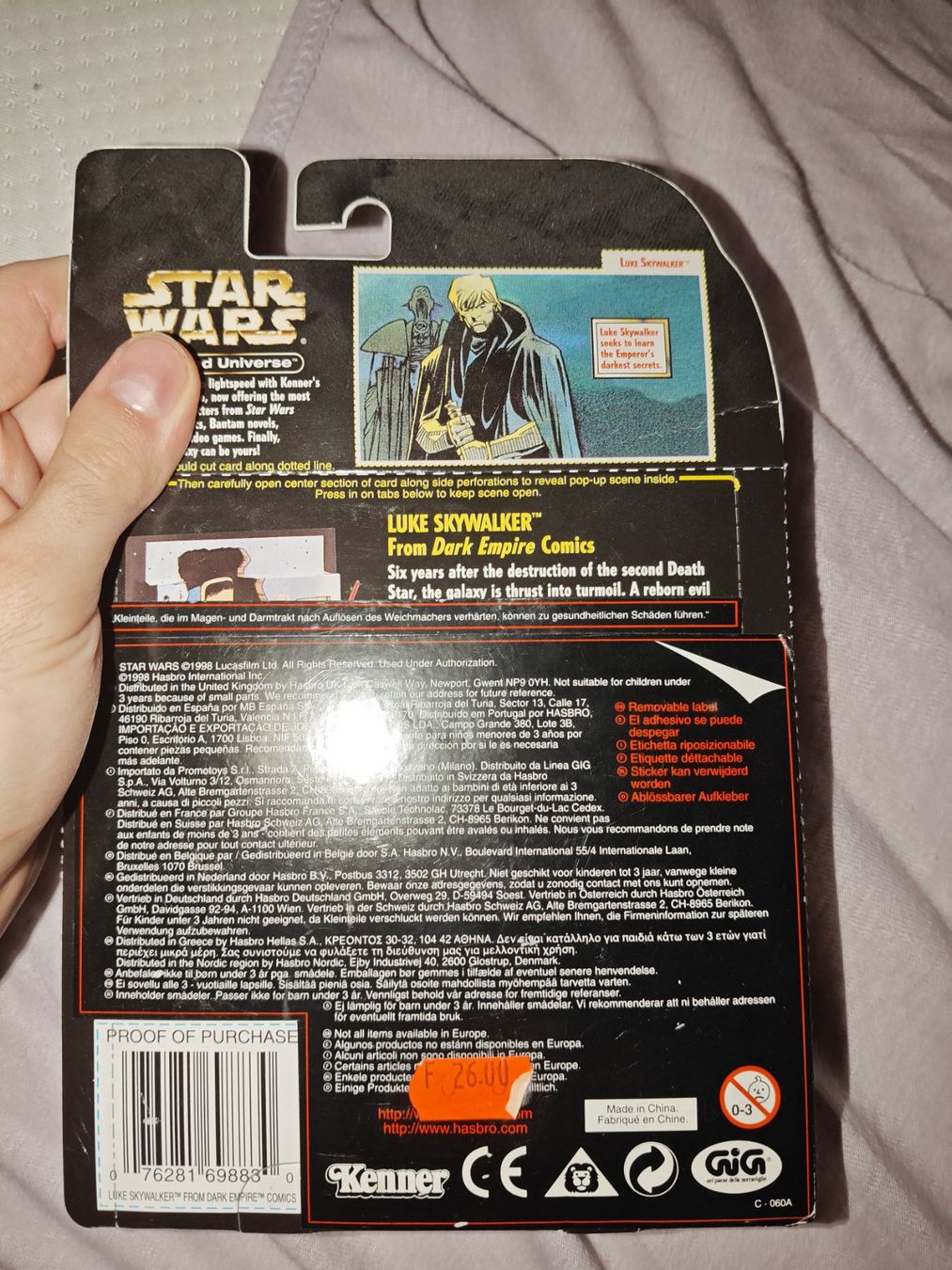 Star Wars Statuette: Luke Skywalker Star Wars Action Figur, Kenner Collection – Nuovo e nell'imballaggio originale da Küssnacht am Rigi venduto da ricard0_milos 1