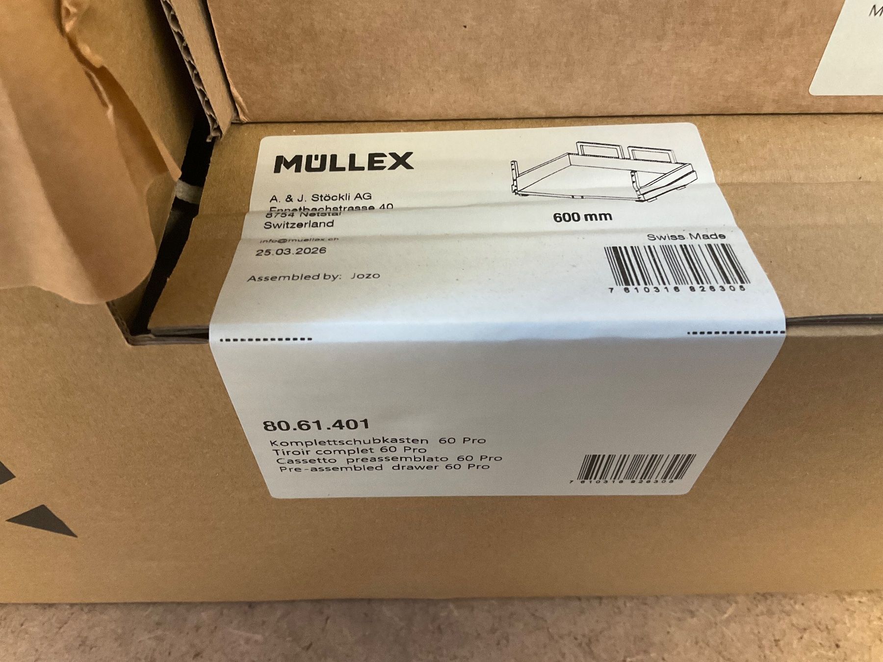 Müllex Poubelles: 079 Müllex Abfallsystem X60 M7 Basic Pro – Neuf (Voir description) à Derendingen par Meisterstuecke 7