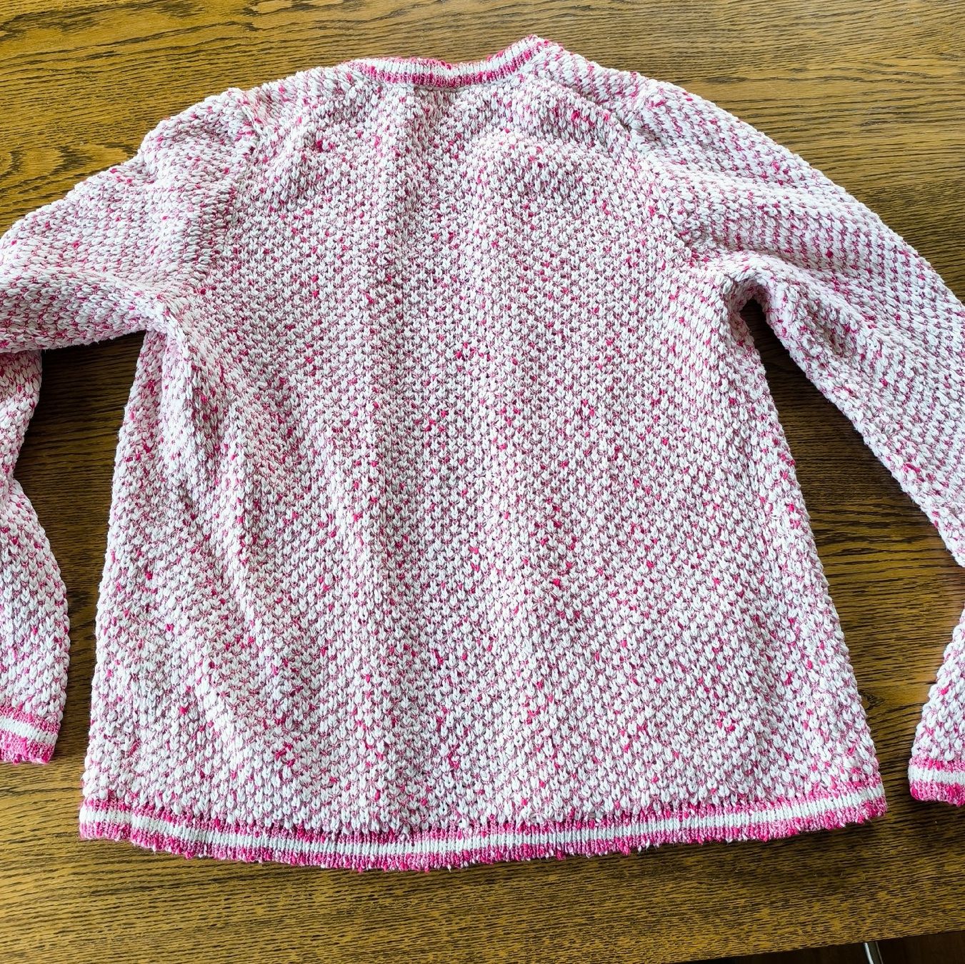 Brax Giacche: Brax Strickjacke Gr. 40, Pink/Weiss, – Usato da Schaffhausen venduto da gab_v5qf 2