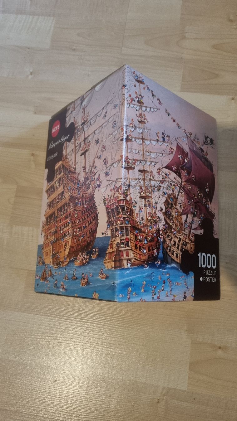 Heye Puzzle: Heye Puzzle Corsairs 1000 Teile – Usato da Oftringen venduto da MalousAllerlei