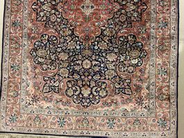 Tapis de soie SRINAGAR Silk on silk high knot