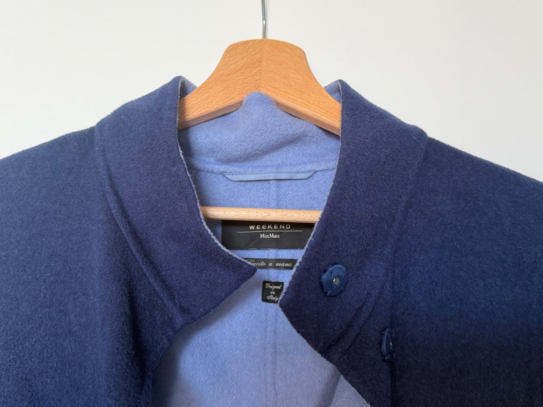Max Mara Mäntel: MaxMara Weekend Mantel blau Herbst – Gebraucht aus Lenzburg von hay84 3