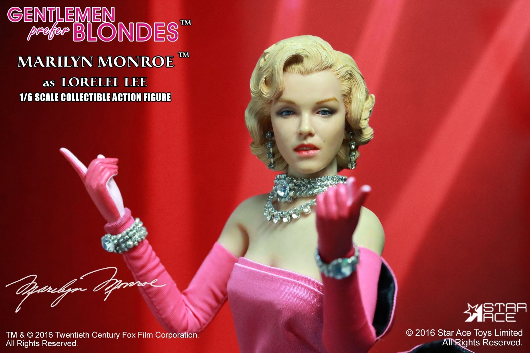 Giocattoli: 1/6 Marilyn Monroe "Lorelei Lee" Pink Dress ver. – Nuovo e nell'imballaggio originale da Vuadens venduto da Chouchoujapan 4