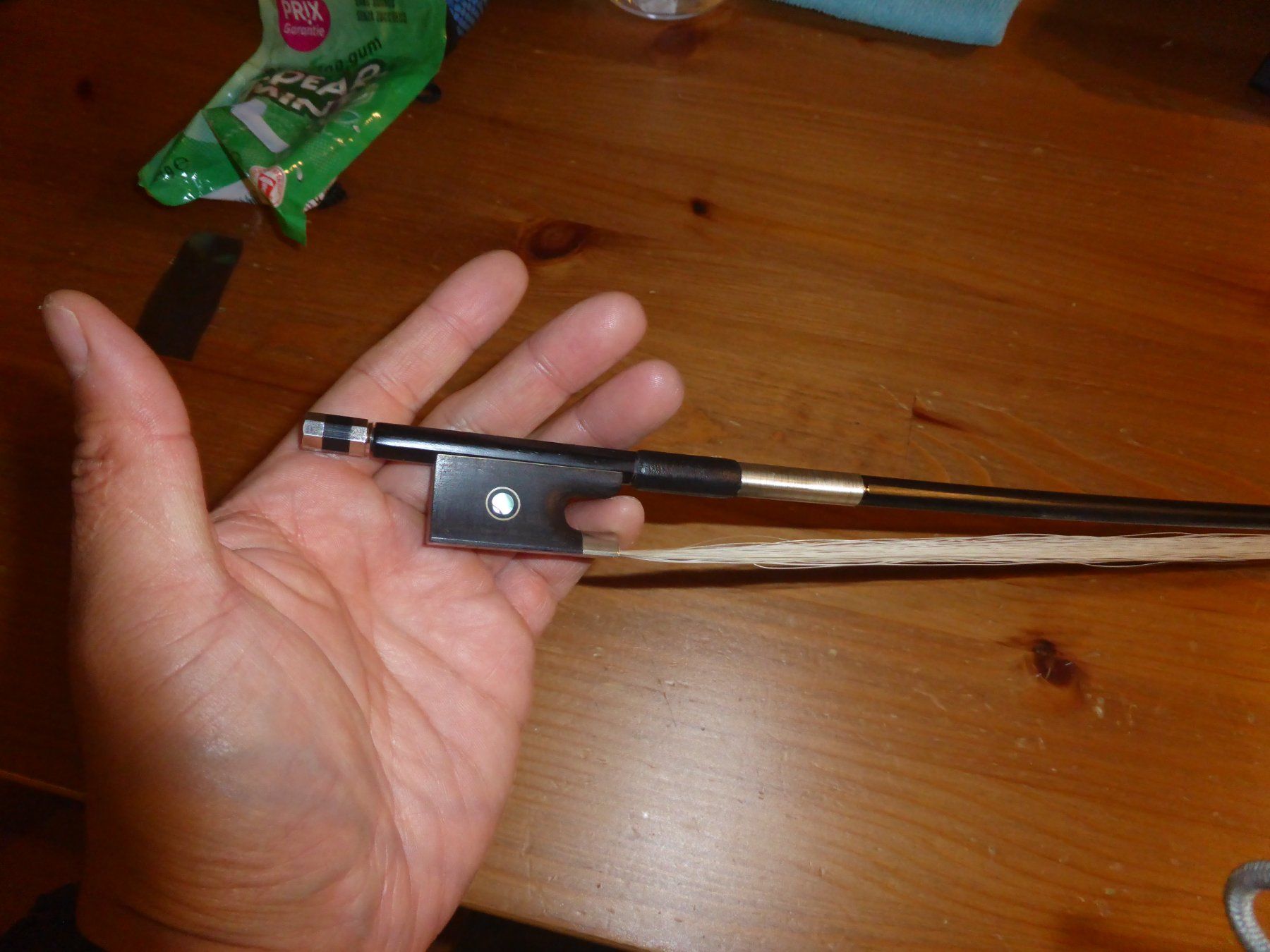 Musikinstrumente: 4/4 Carbon Violin bow – Gebraucht aus Bertschikon (Gossau, ZH) von SJLPHI 4