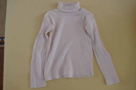 Langarm T-Shirt mit Rollkragen, Gr. 110