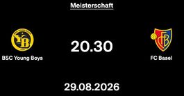 BSC Young Boys – FC Basel | Stehplatz-Ticket