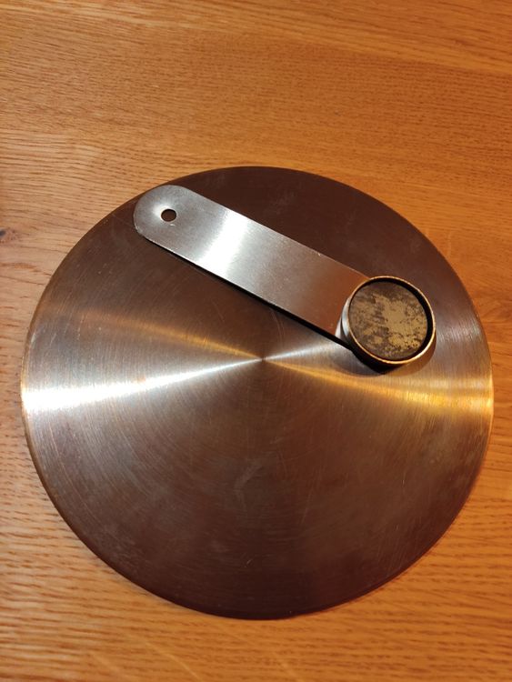 Induktions Adapterplatte - Für Normale Töpfe Auf Induktionsherd, Mit Abnehmbarem Griff