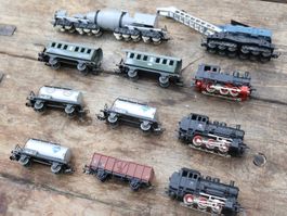 Märklin Dampfloks & Wagen Set H0 - 11 Stück