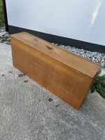 Coffre de rangement bois vintage  Mid century