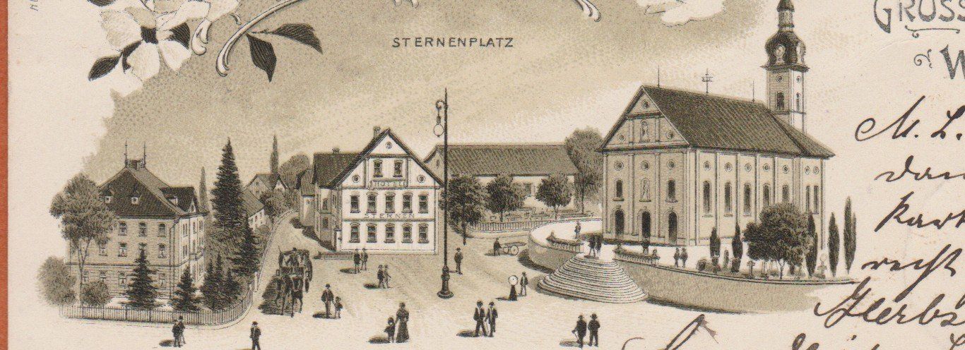 Ansichtskarten: Wohlen  AG   :   Litho Ansichtskarte gest. 16.8.1902 – Gebraucht aus Vitznau von Ropaku 2