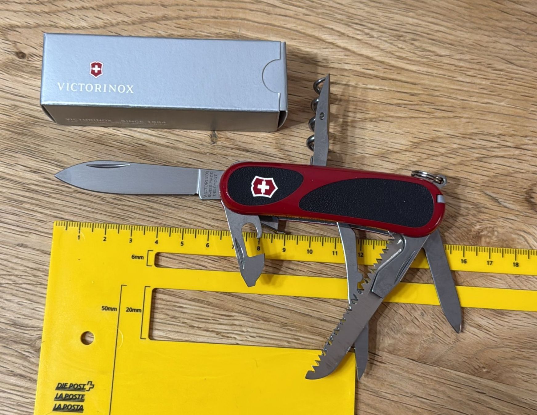 Victorinox Coltelli tascabile: VICTORINOX  SACKMESSER  EVOGRIP S17 RED/BLACK – Nuovo e nell'imballaggio originale da Zürich venduto da Frei-Occasionen 6
